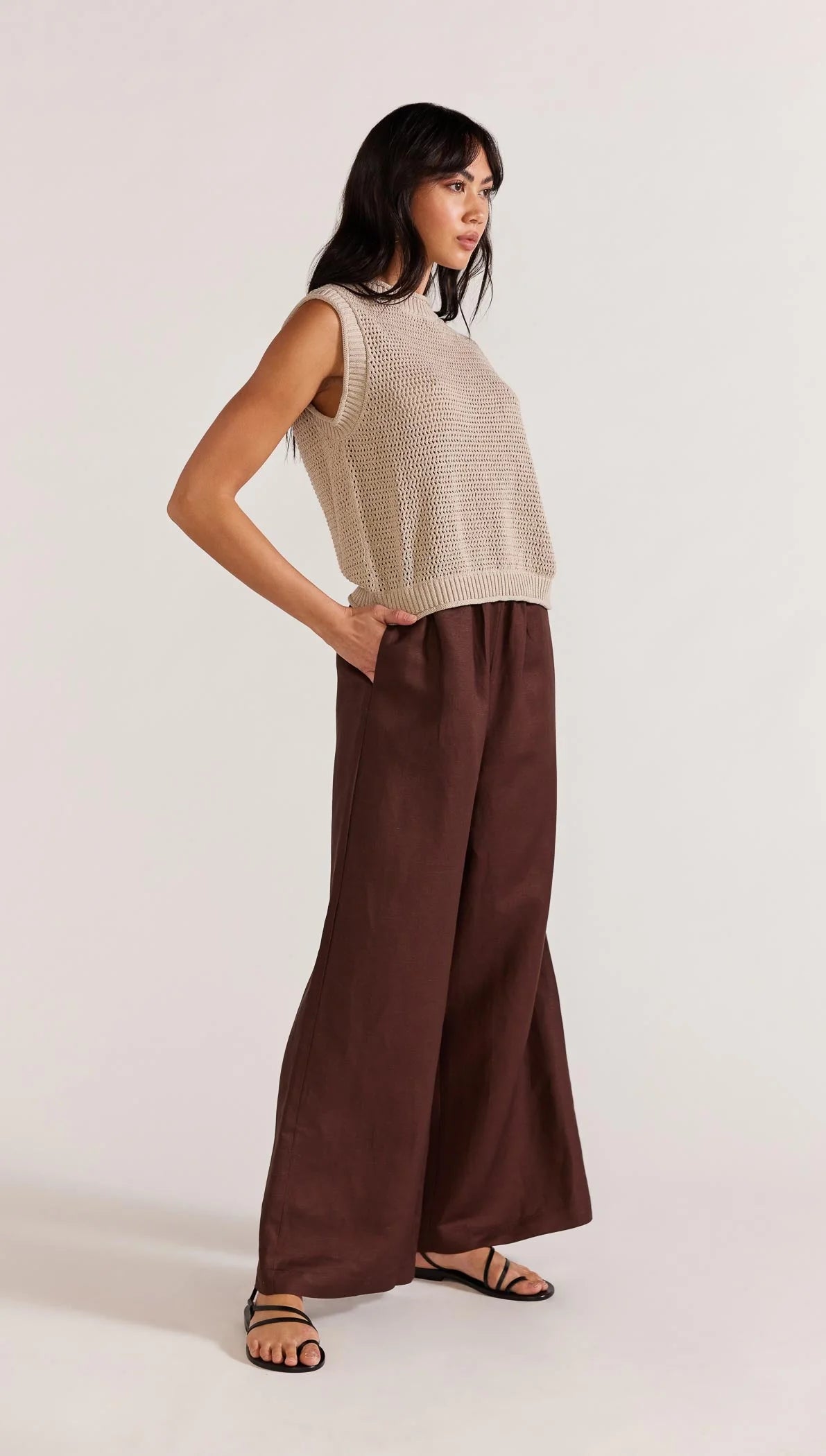 Haven Relaxed Pants - Expresso