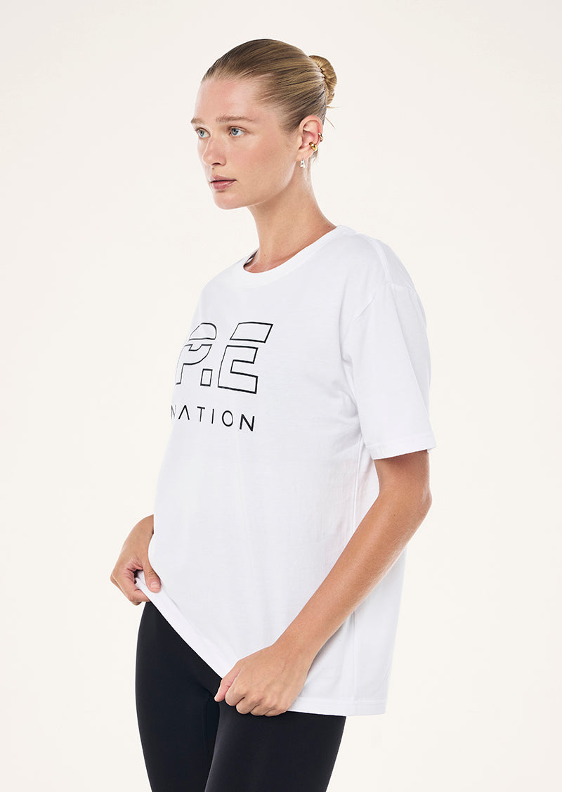 Heads Up Tee - Optic White 1