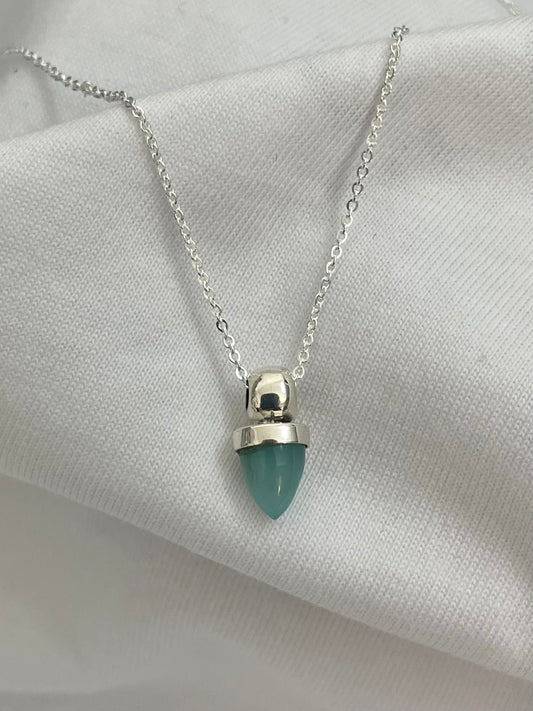 Hola Bella Chalcedony Necklace