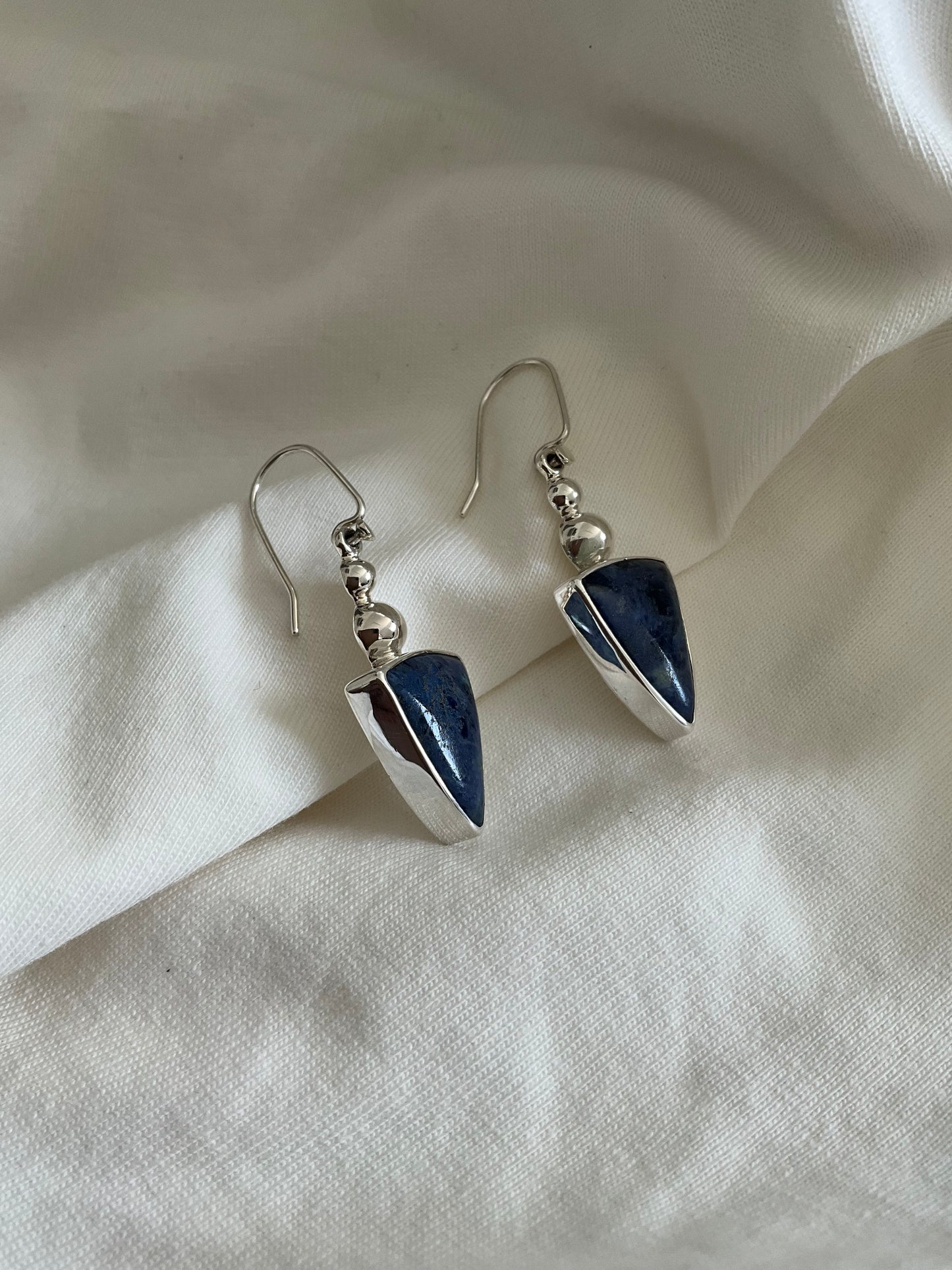 Waimarie Earrings - Sodalite & 925 Silver