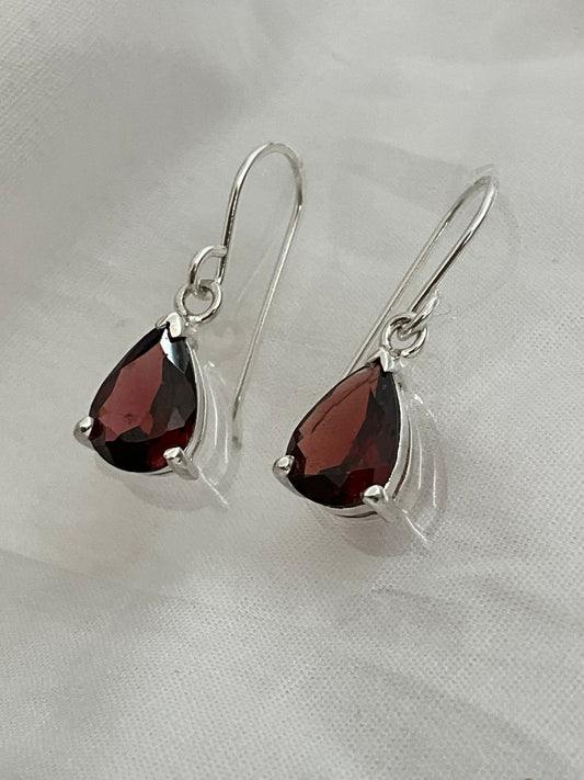 Garnet Earrings