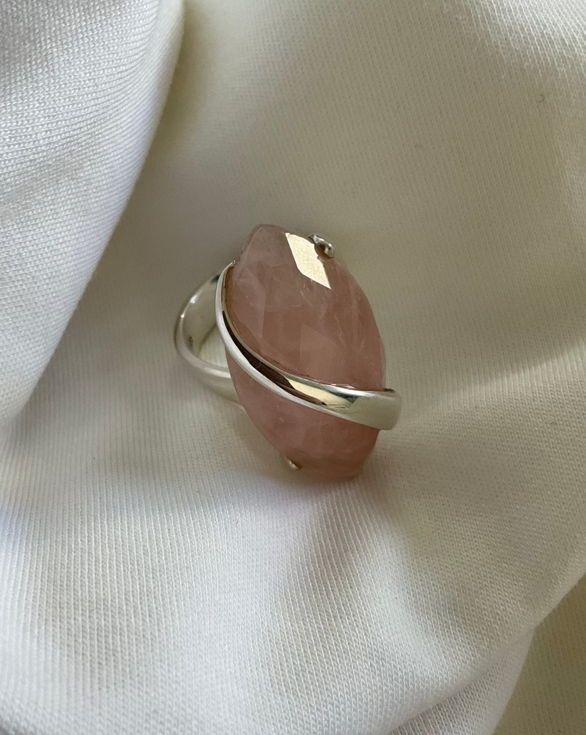 Agadir Rose Quartz Ring