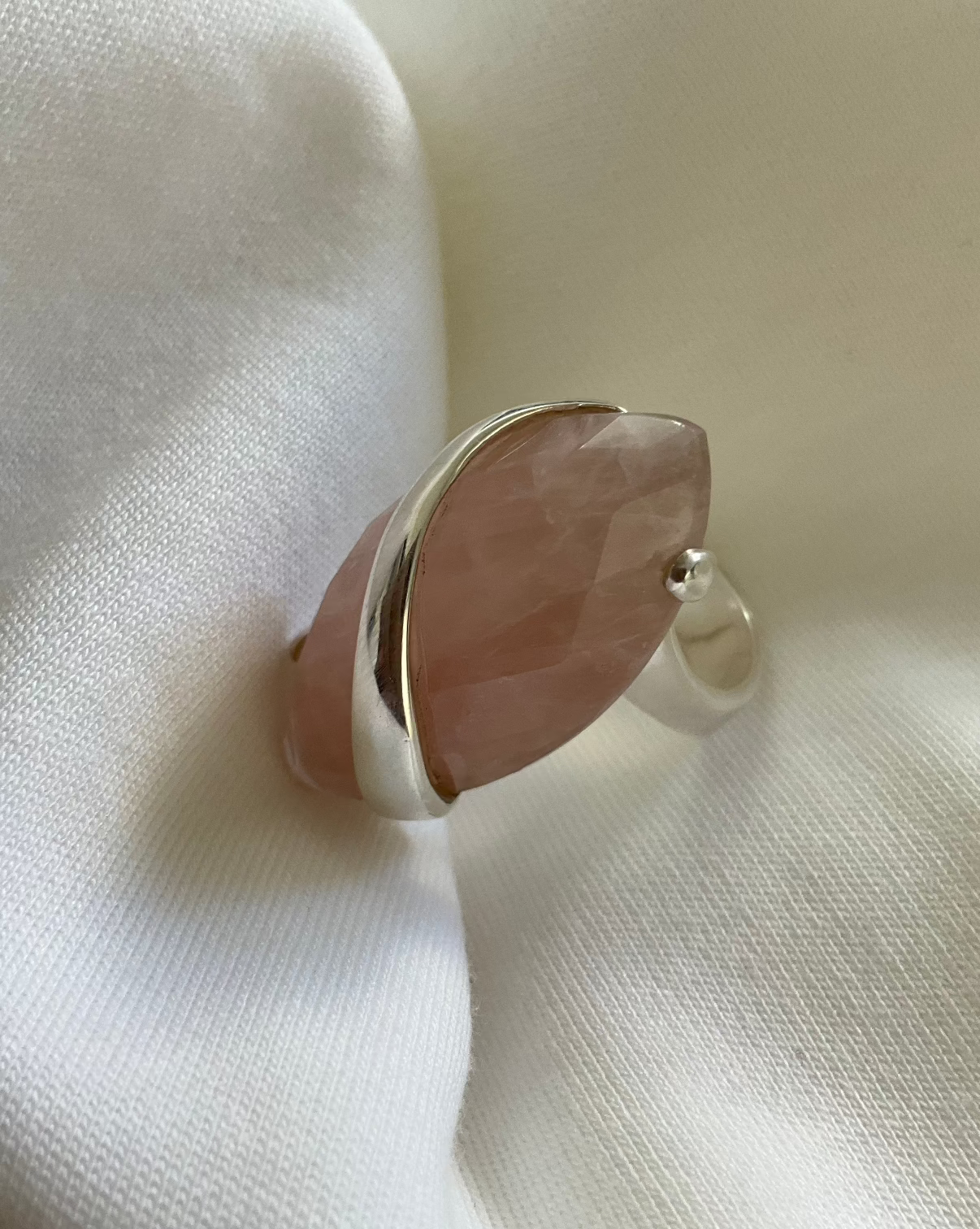 Agadir Rose Quartz Ring