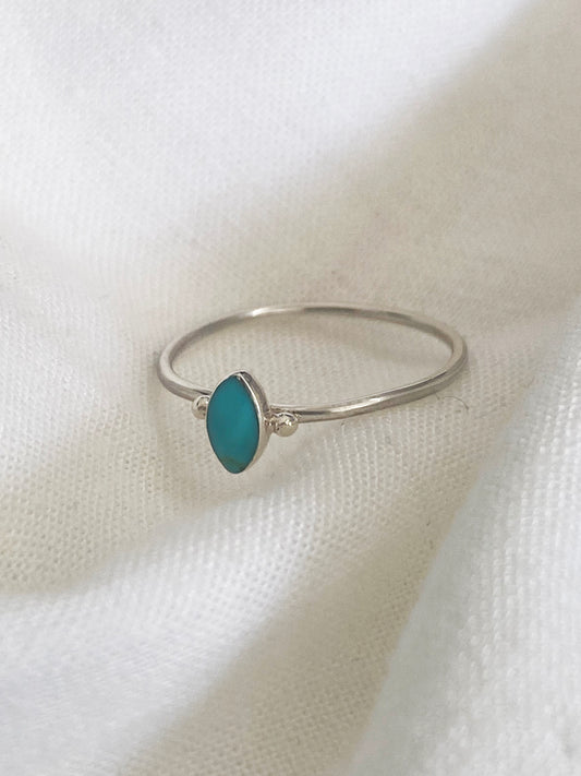 Silver Turquoise Ring