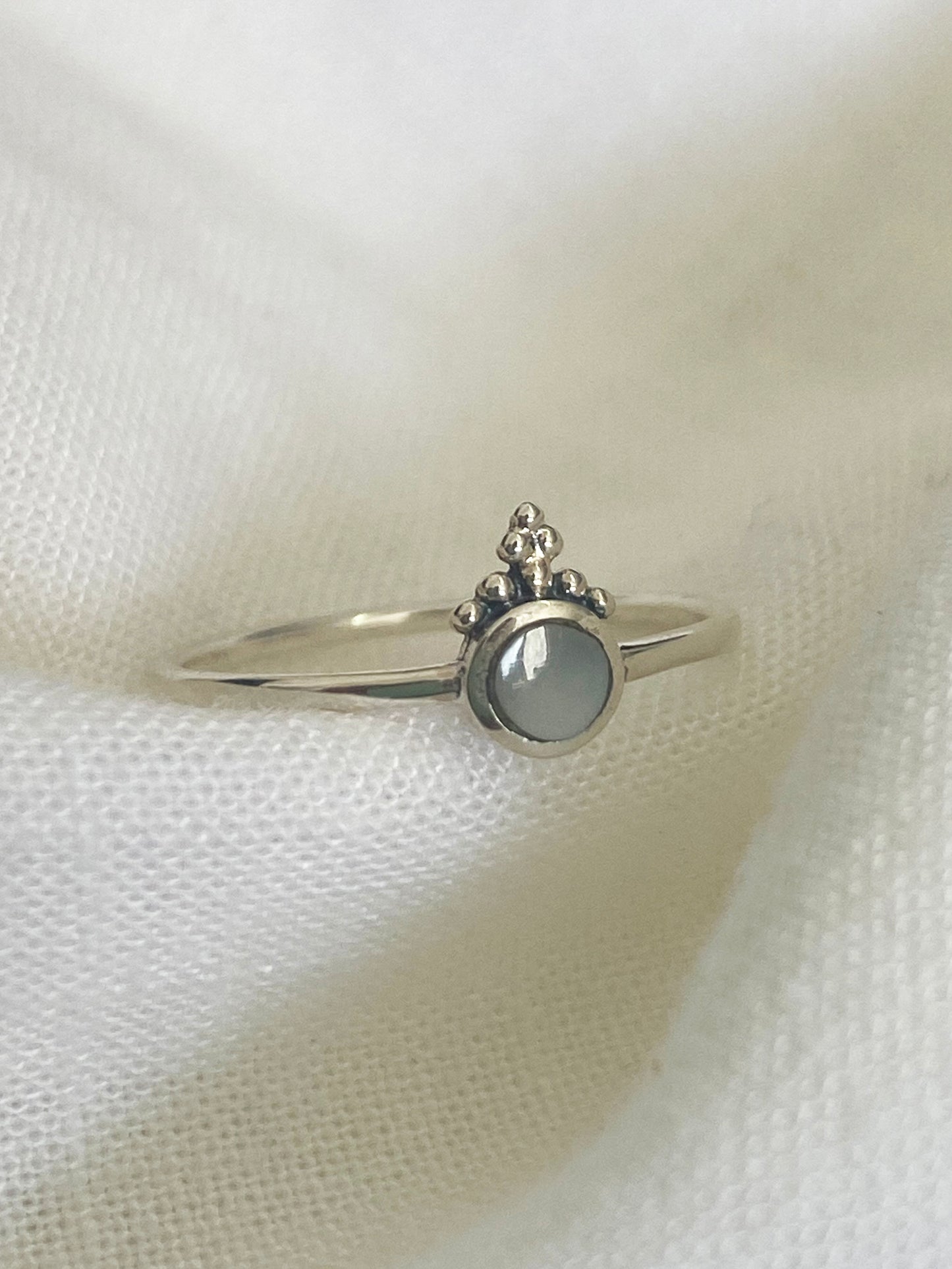 Silver Mop Ring