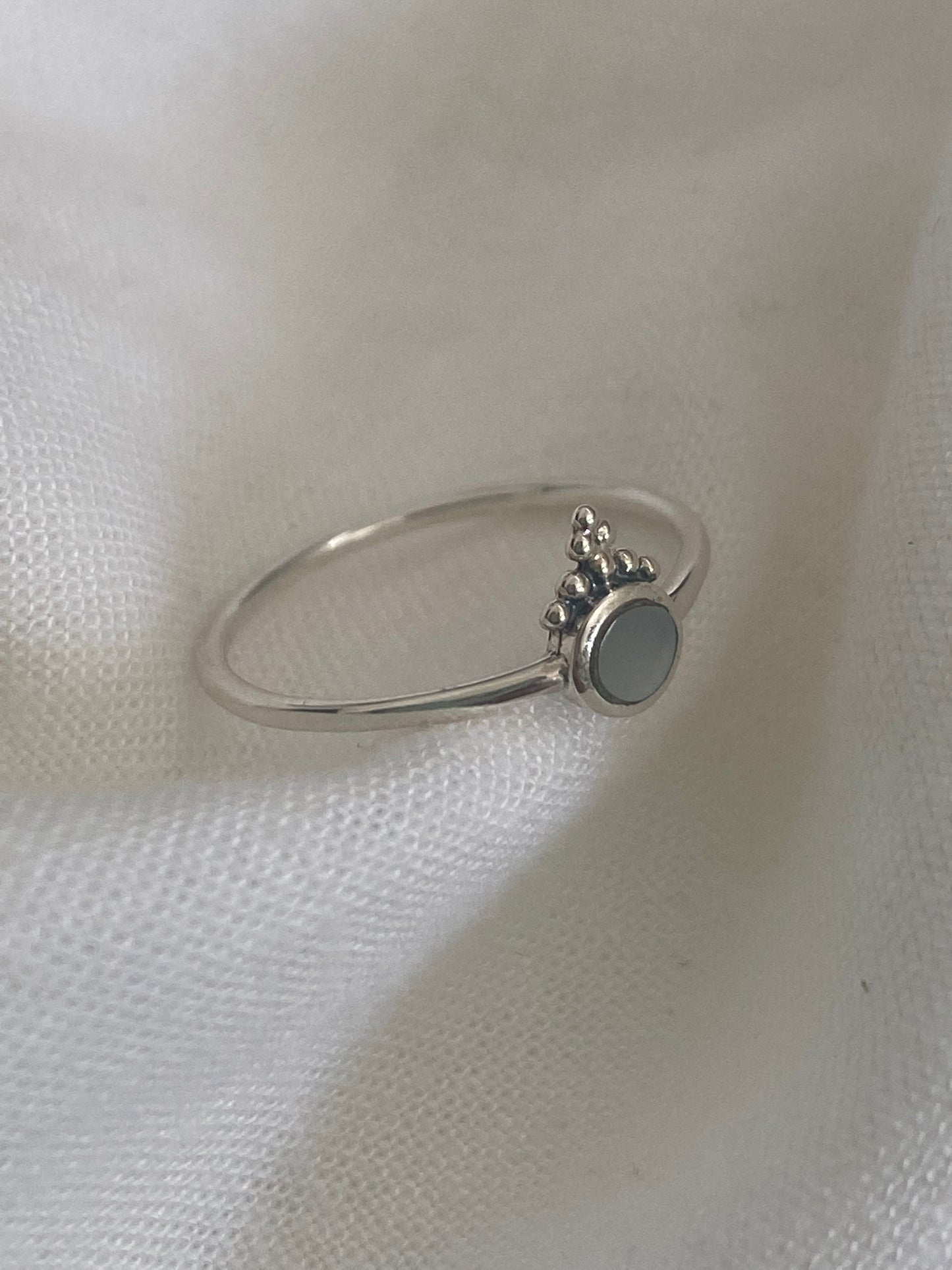 Silver Mop Ring