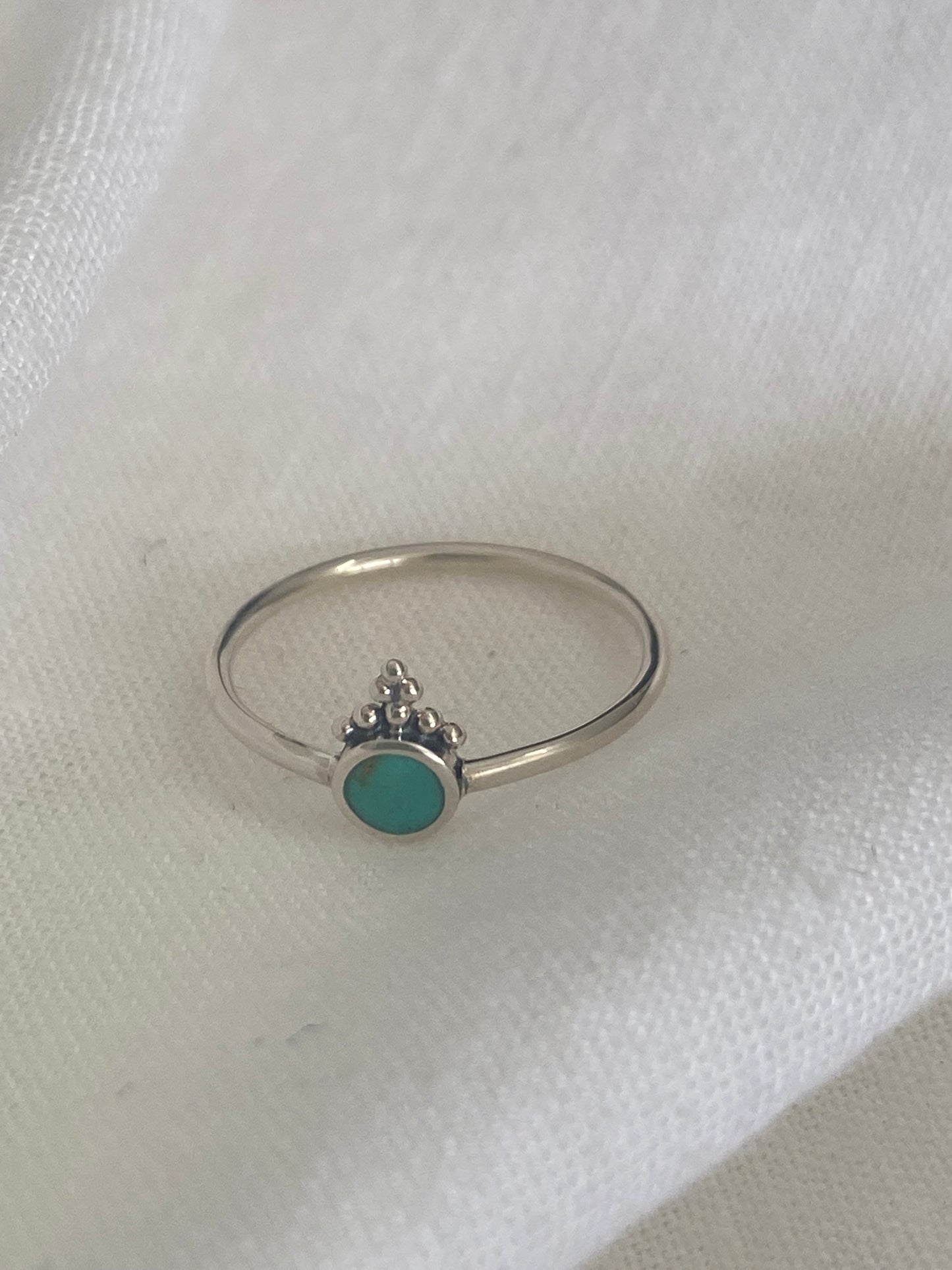 Silver Turquoise Ring