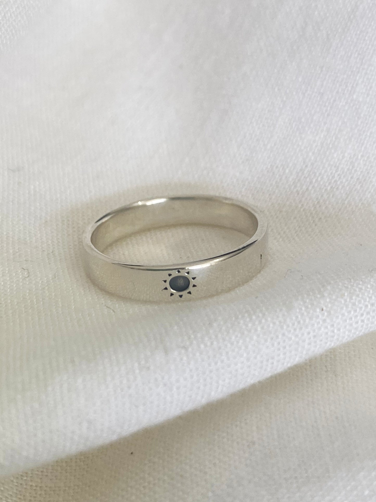 Silver Sun Ring