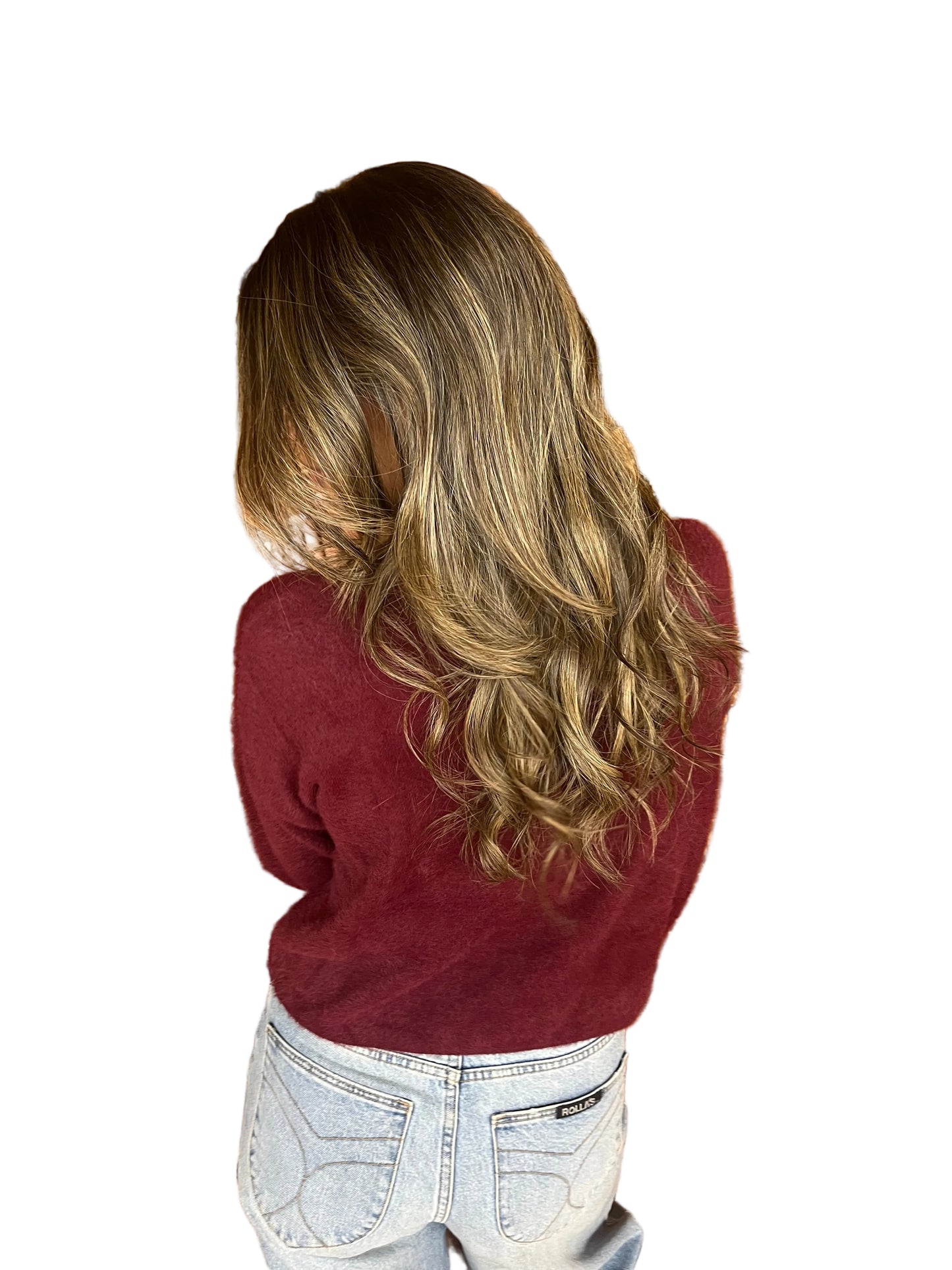 Fluffy Jumper - Wine
