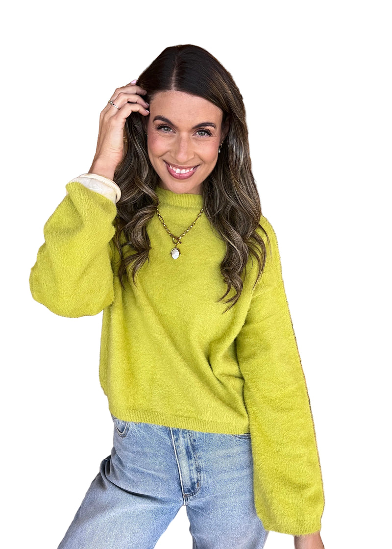 Fluffy Jumper - Citrus