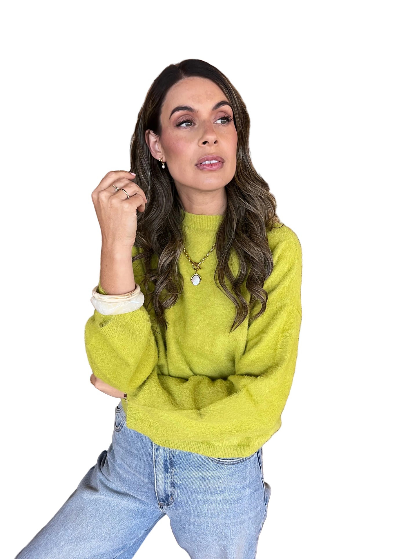 Fluffy Jumper - Citrus