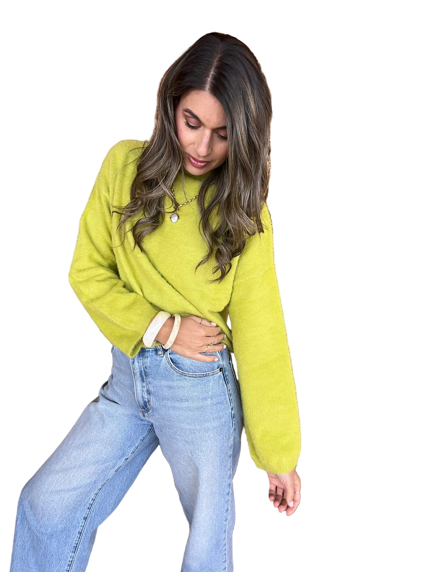 Fluffy Jumper - Citrus