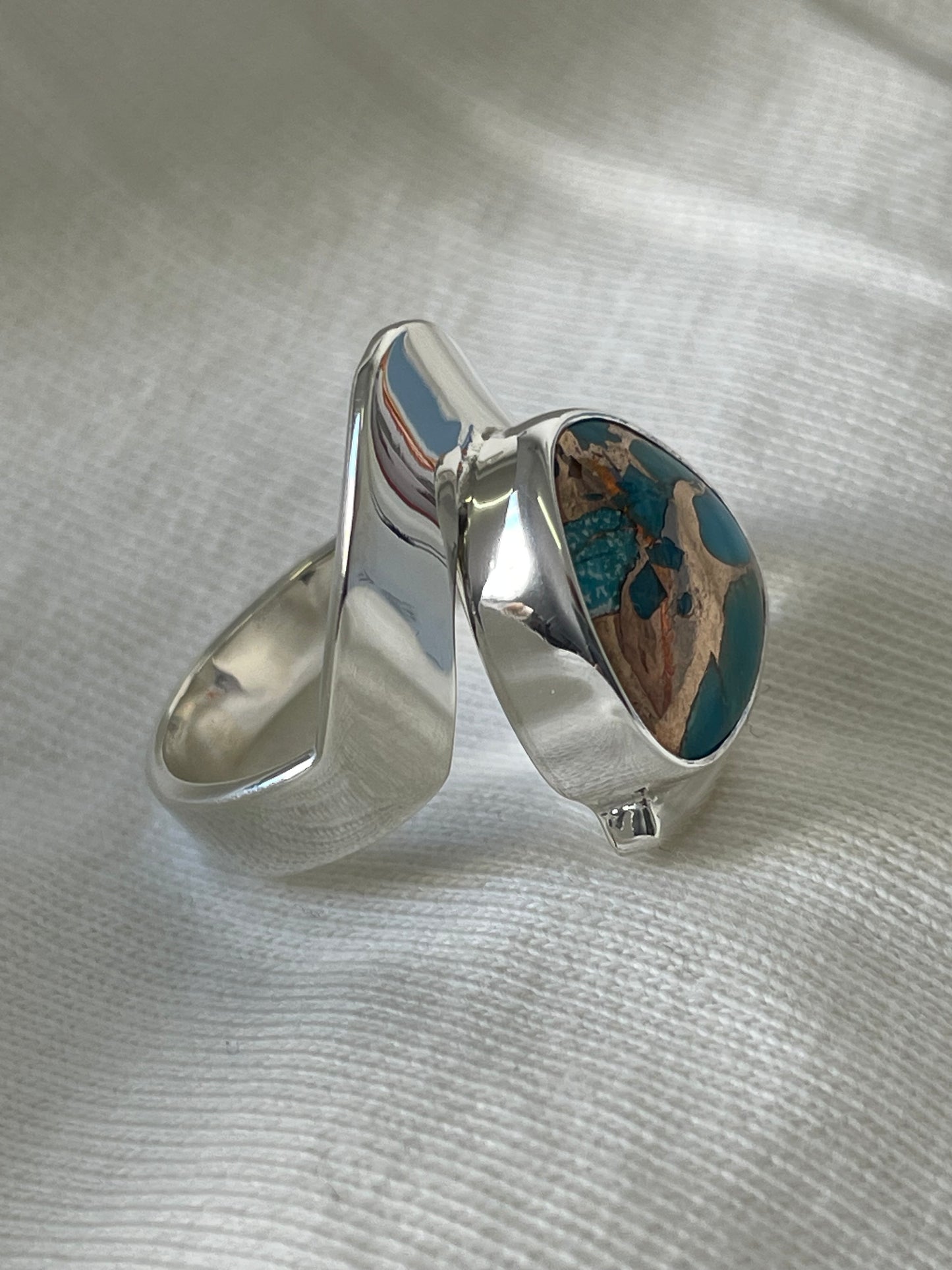 Hola Bella Turquoise & Bronze Ring