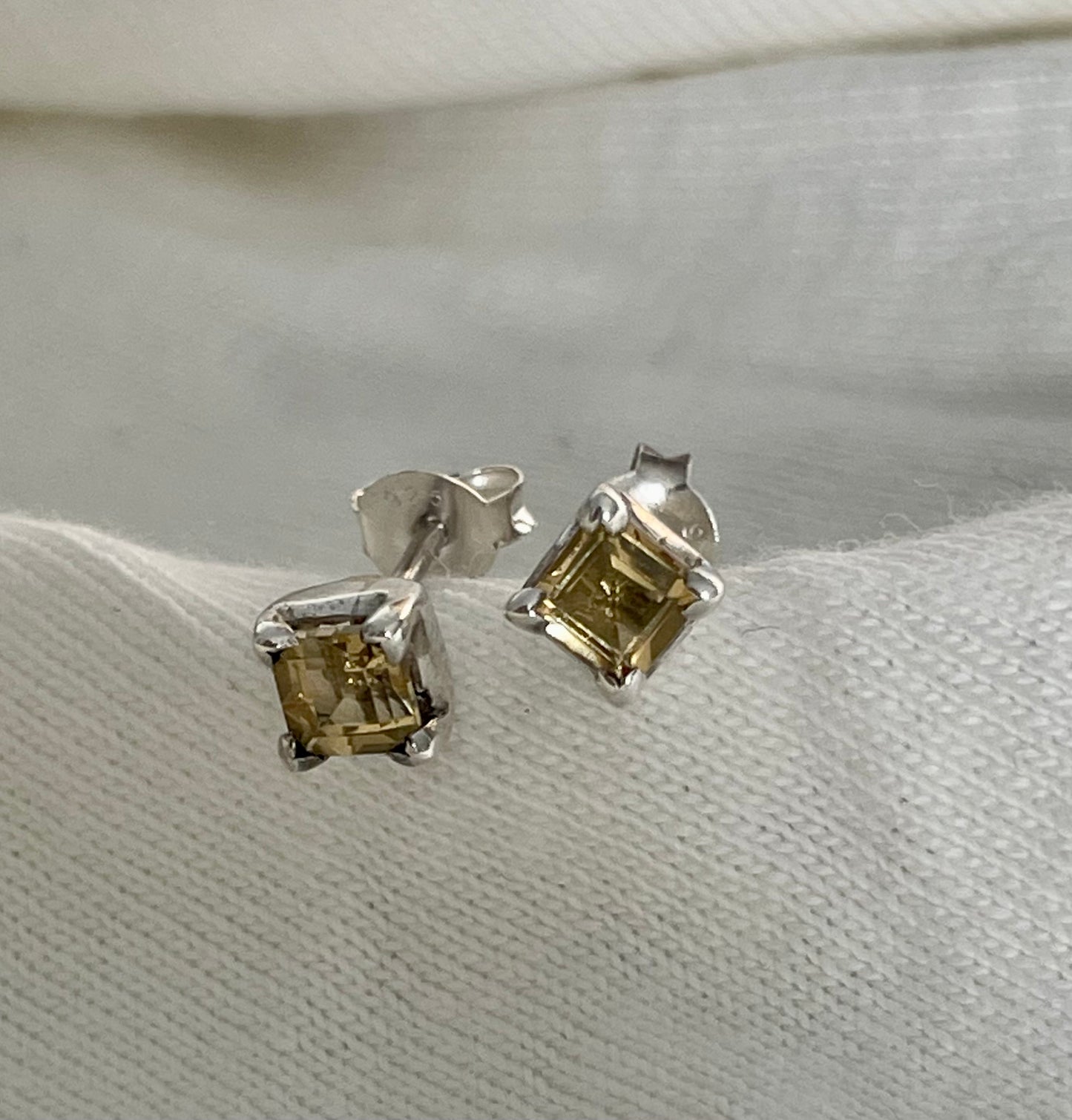 Citrine Studs