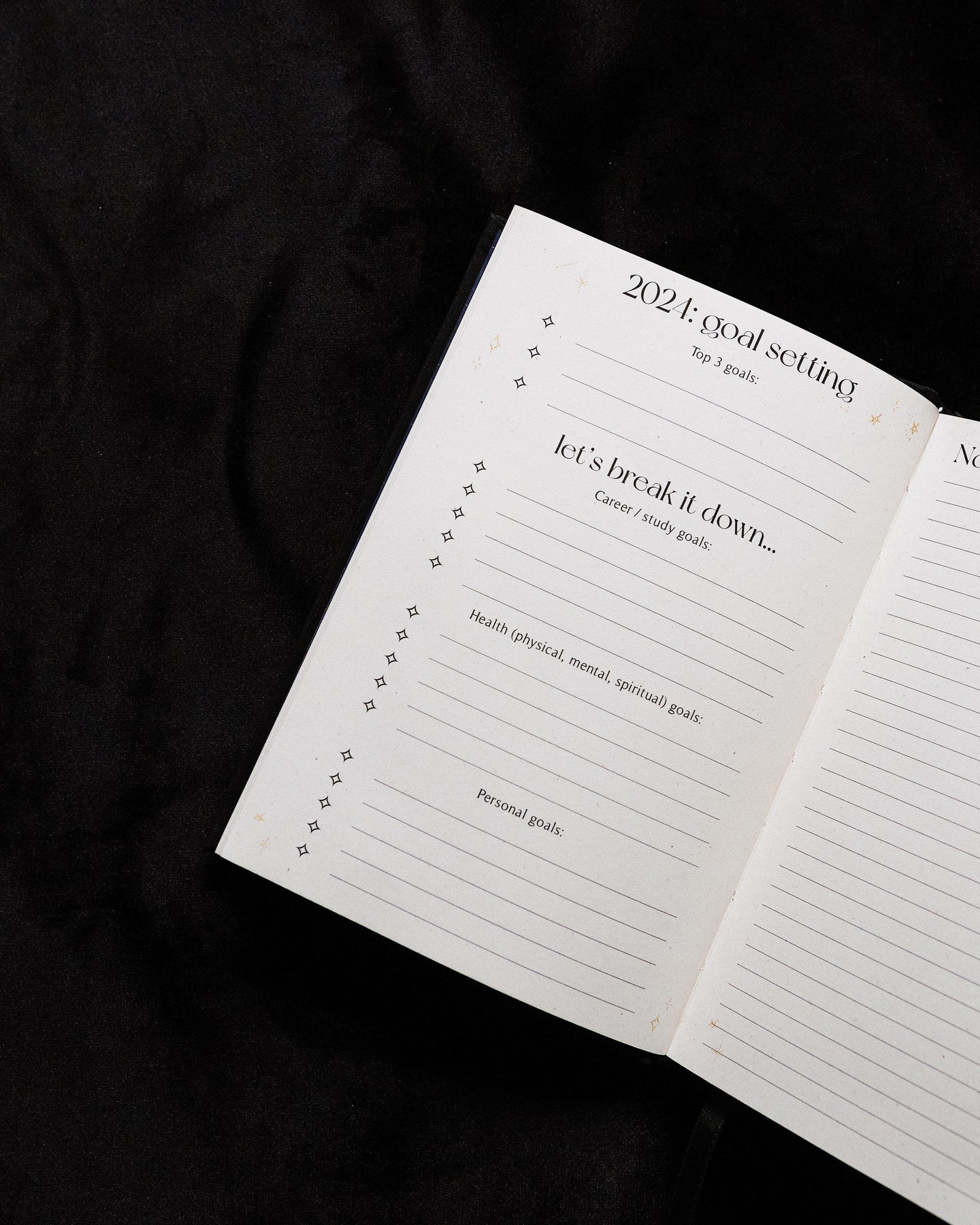 Daily Planner 2024 - Black
