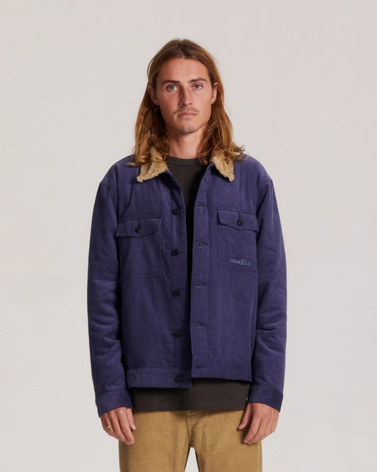 Warringah Cord Jacket - Violet