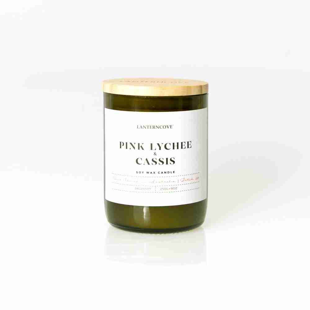 Jade Pink Lychee & Cassis - Candle 9oz