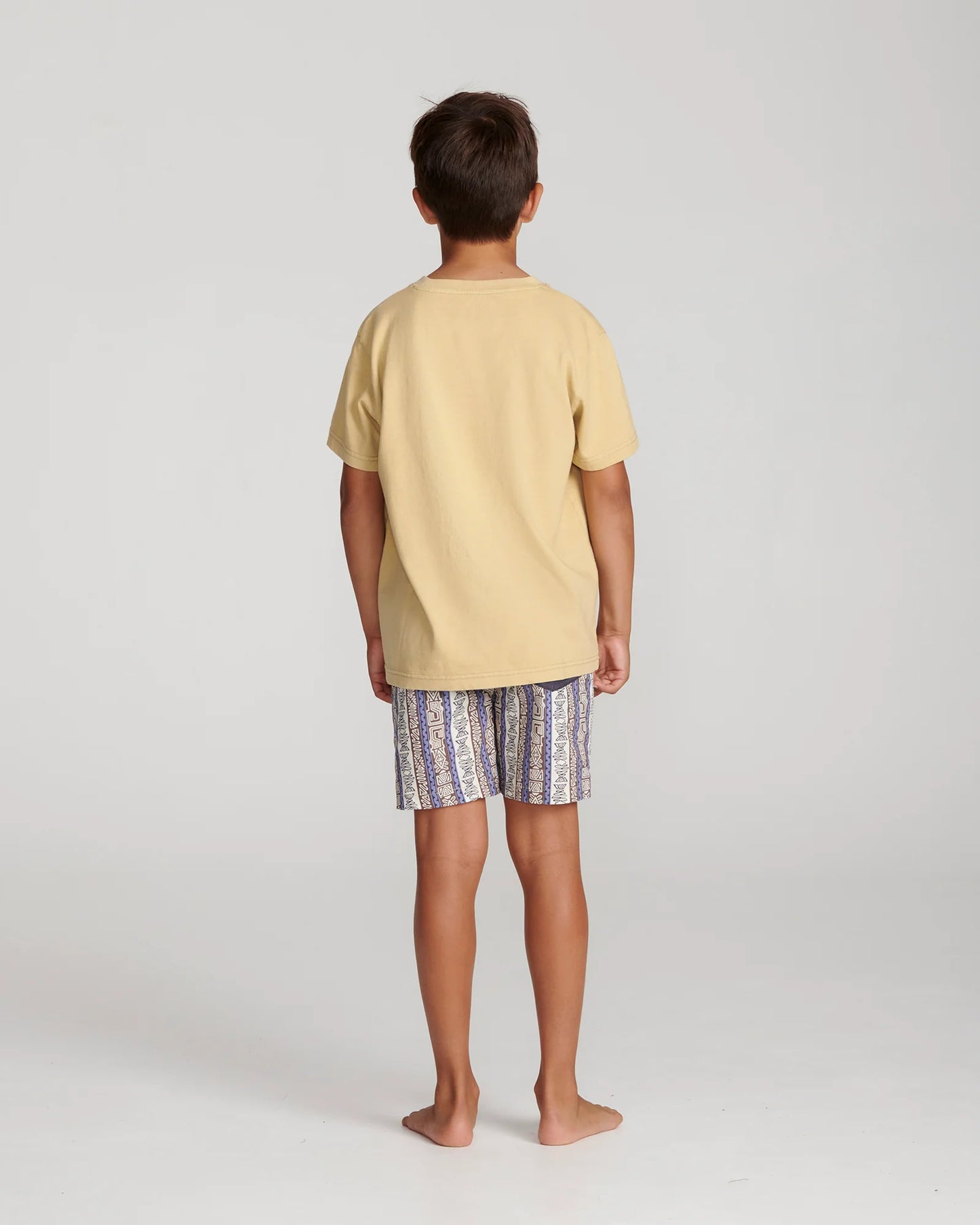 Bunched Kids Tee - Cinnamon