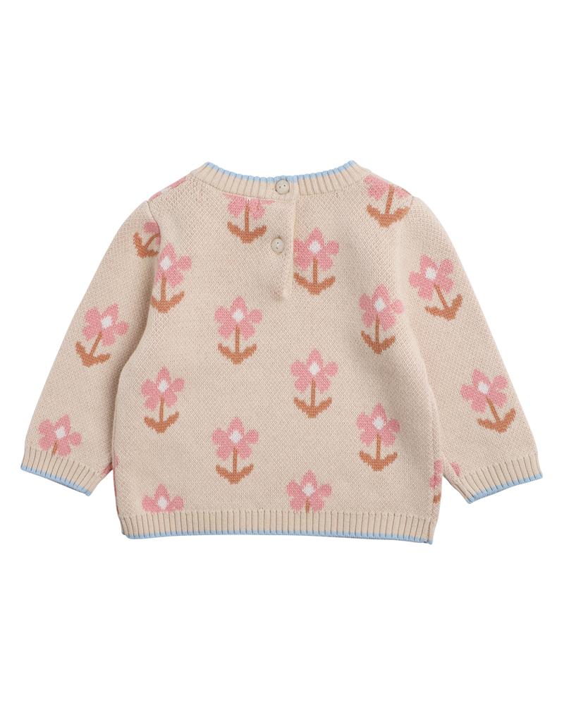 Midnight Daisy Knitted Jumper