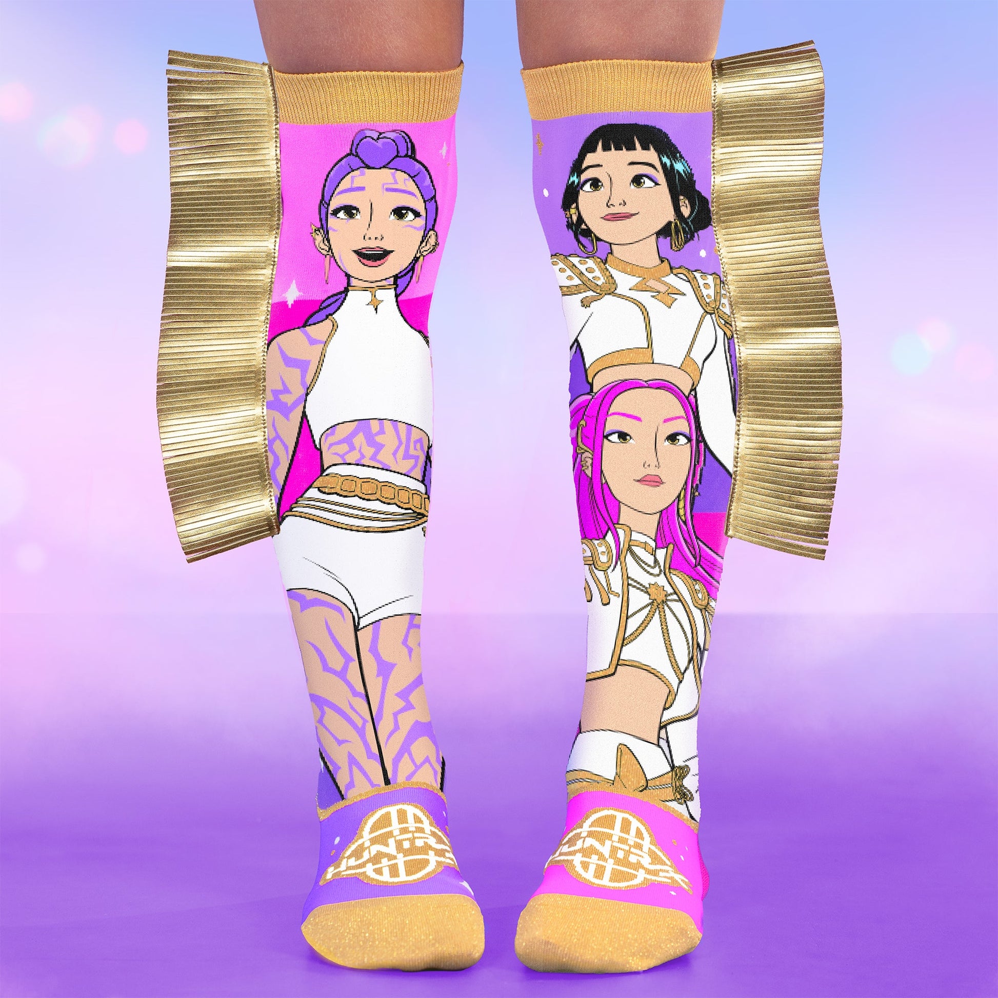 MadMia KPop Golden Socks