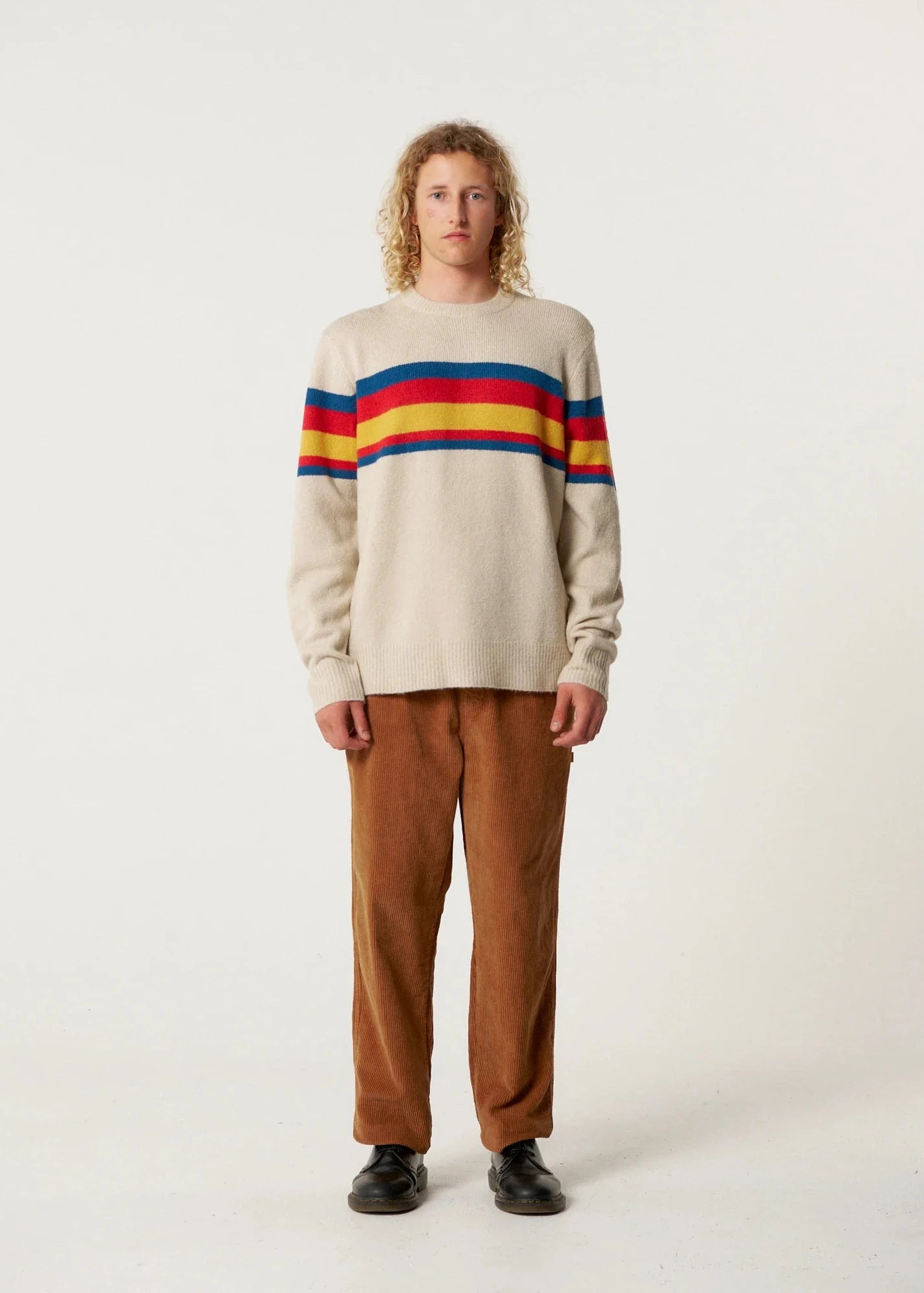 Horizon Crew Knit - Ecru