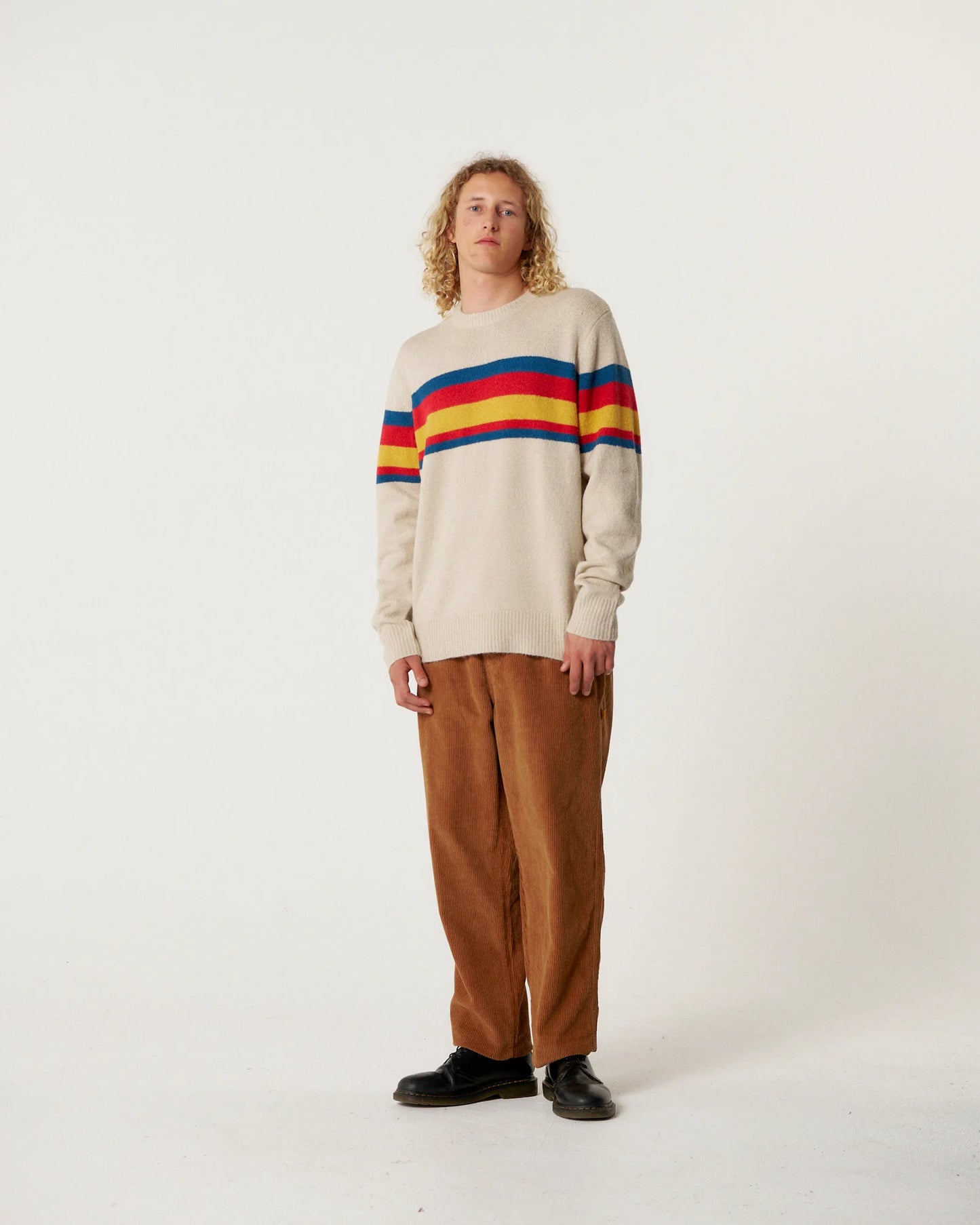 Horizon Crew Knit - Ecru