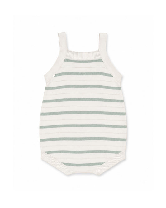 Taylor Organic Knitted Bodysuit - Taylor Stripe