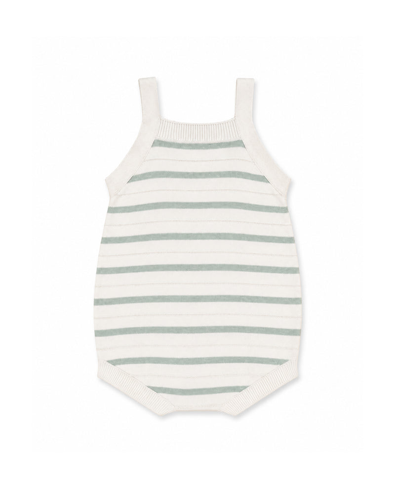 Taylor Organic Knitted Bodysuit - Taylor Stripe