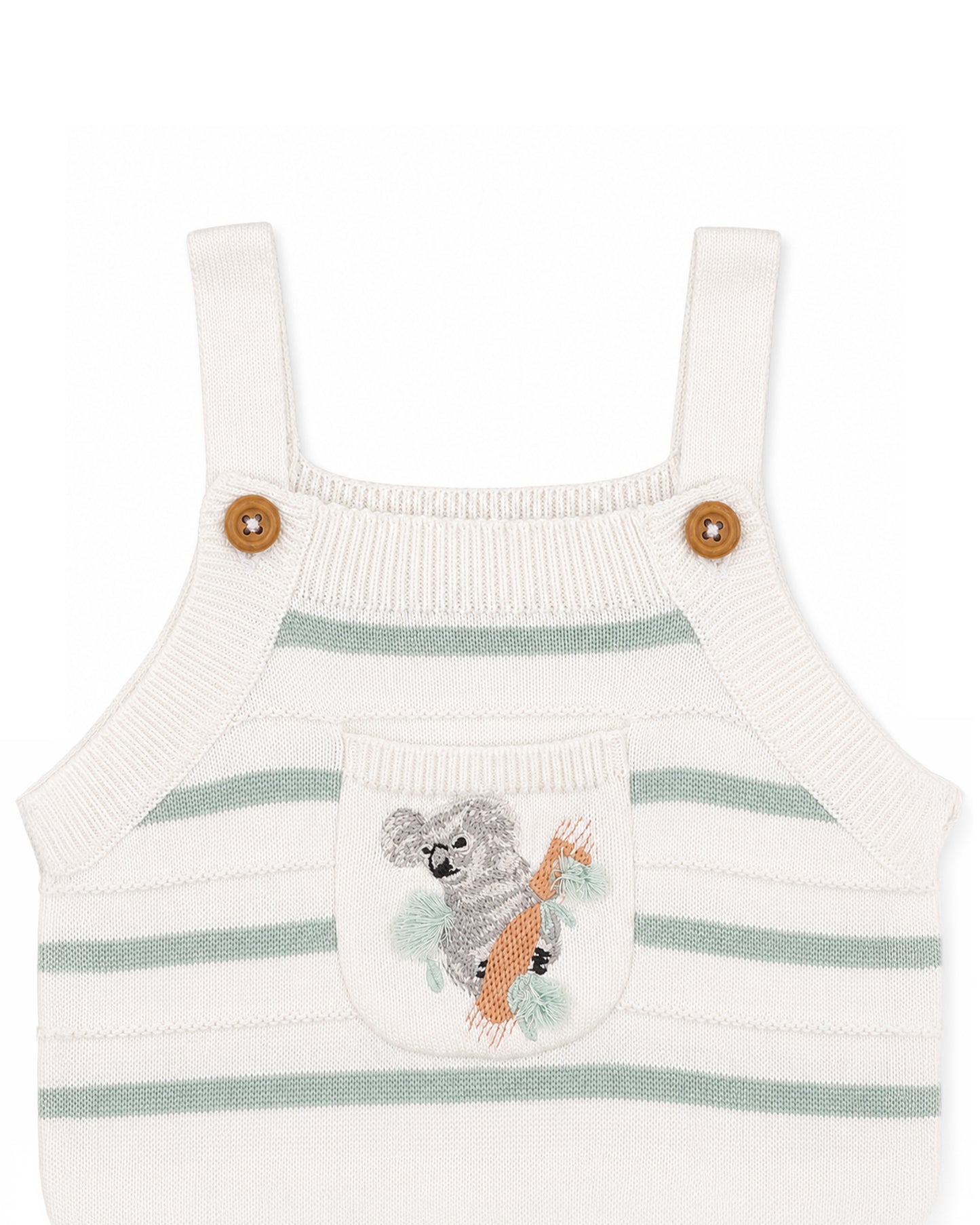 Taylor Organic Knitted Bodysuit - Taylor Stripe