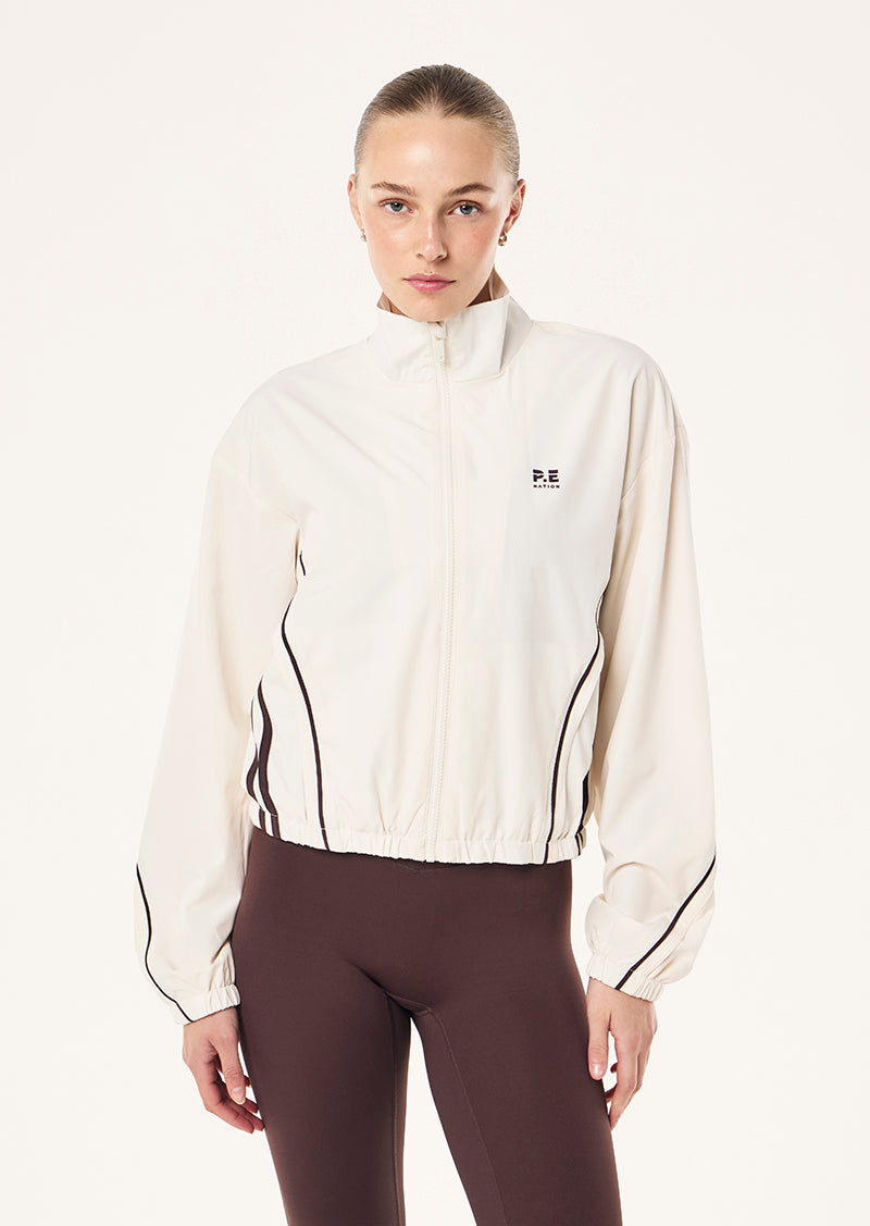 Linear Jacket - Whisper White