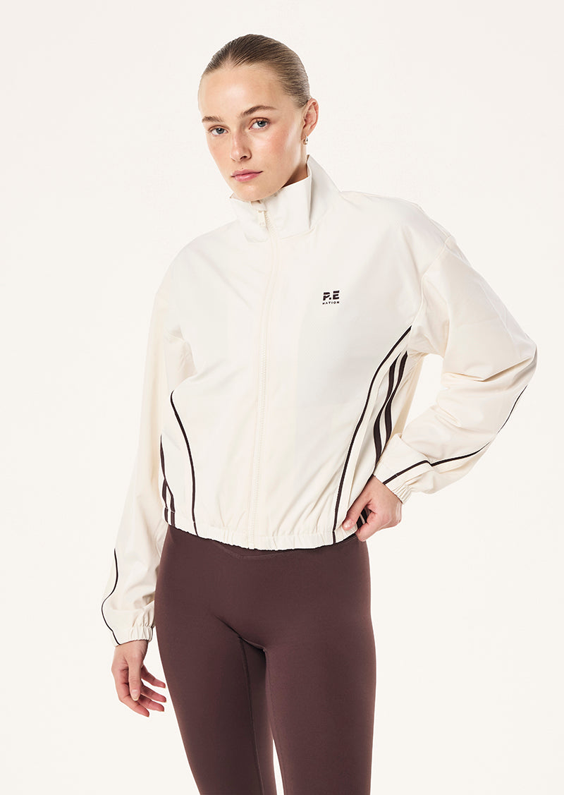Linear Jacket - Whisper White