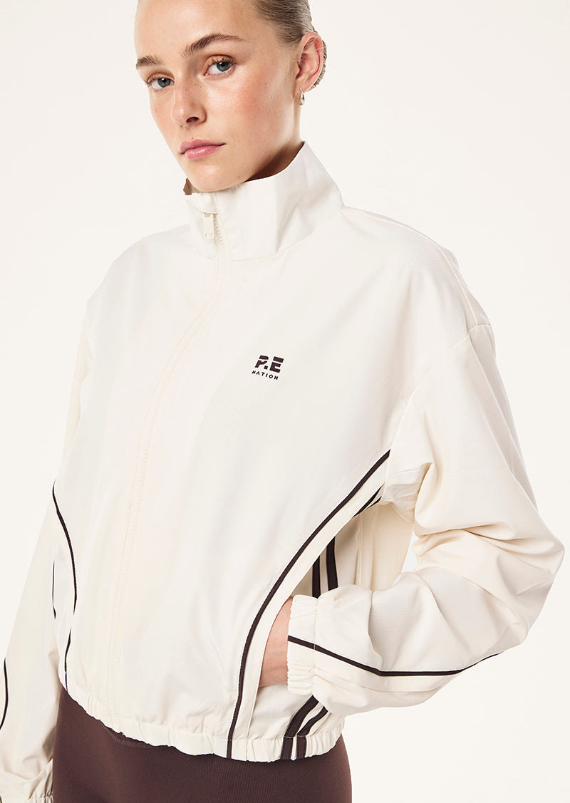 Linear Jacket - Whisper White