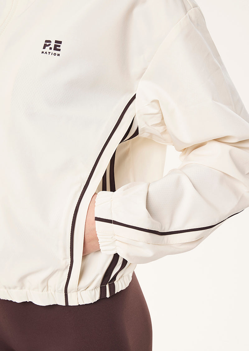 Linear Jacket - Whisper White