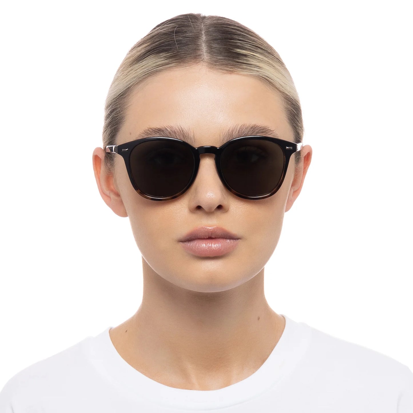 Bandwagon Sunglasses - Black Tort