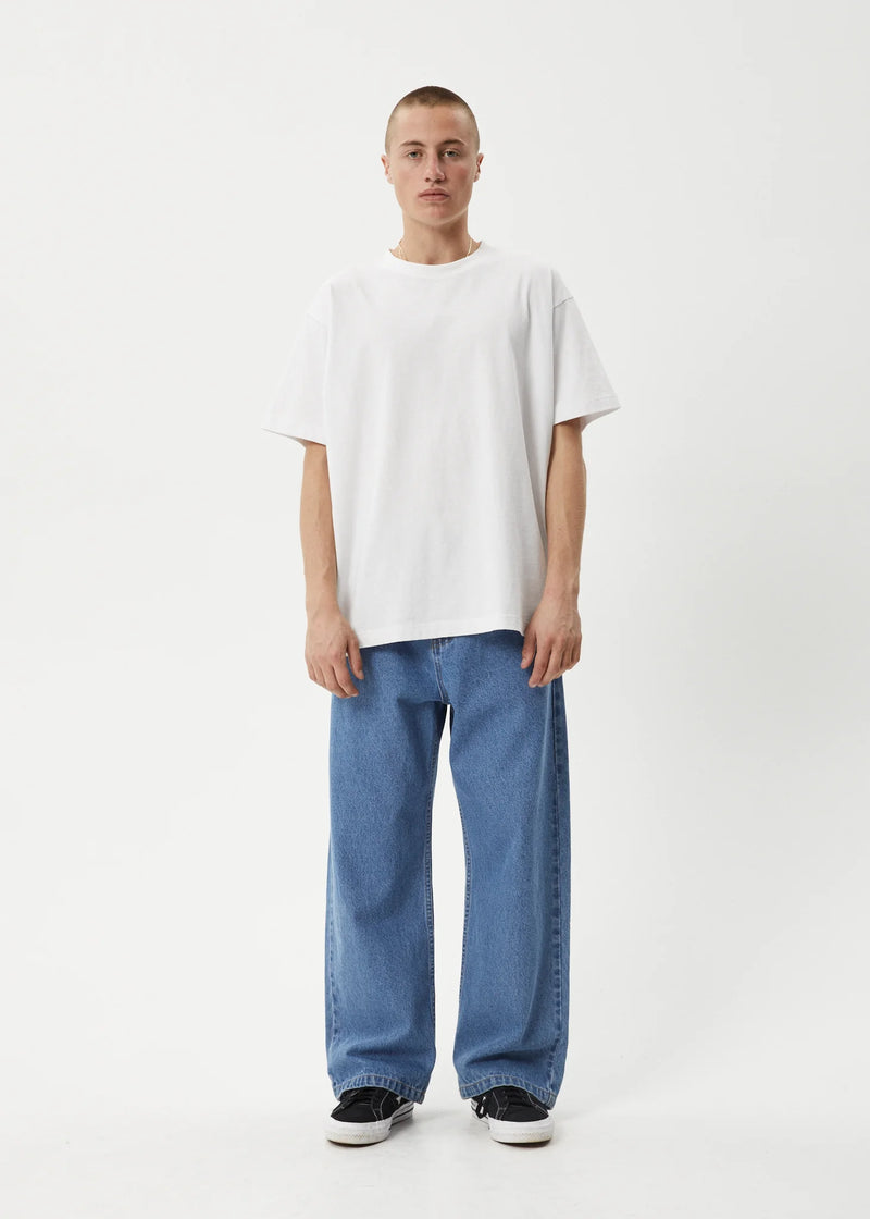 Pablo Denim Baggy Fit Jean - Worn Blue