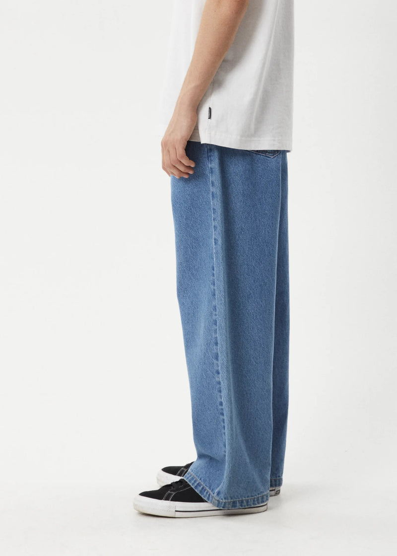 Pablo Denim Baggy Fit Jean - Worn Blue