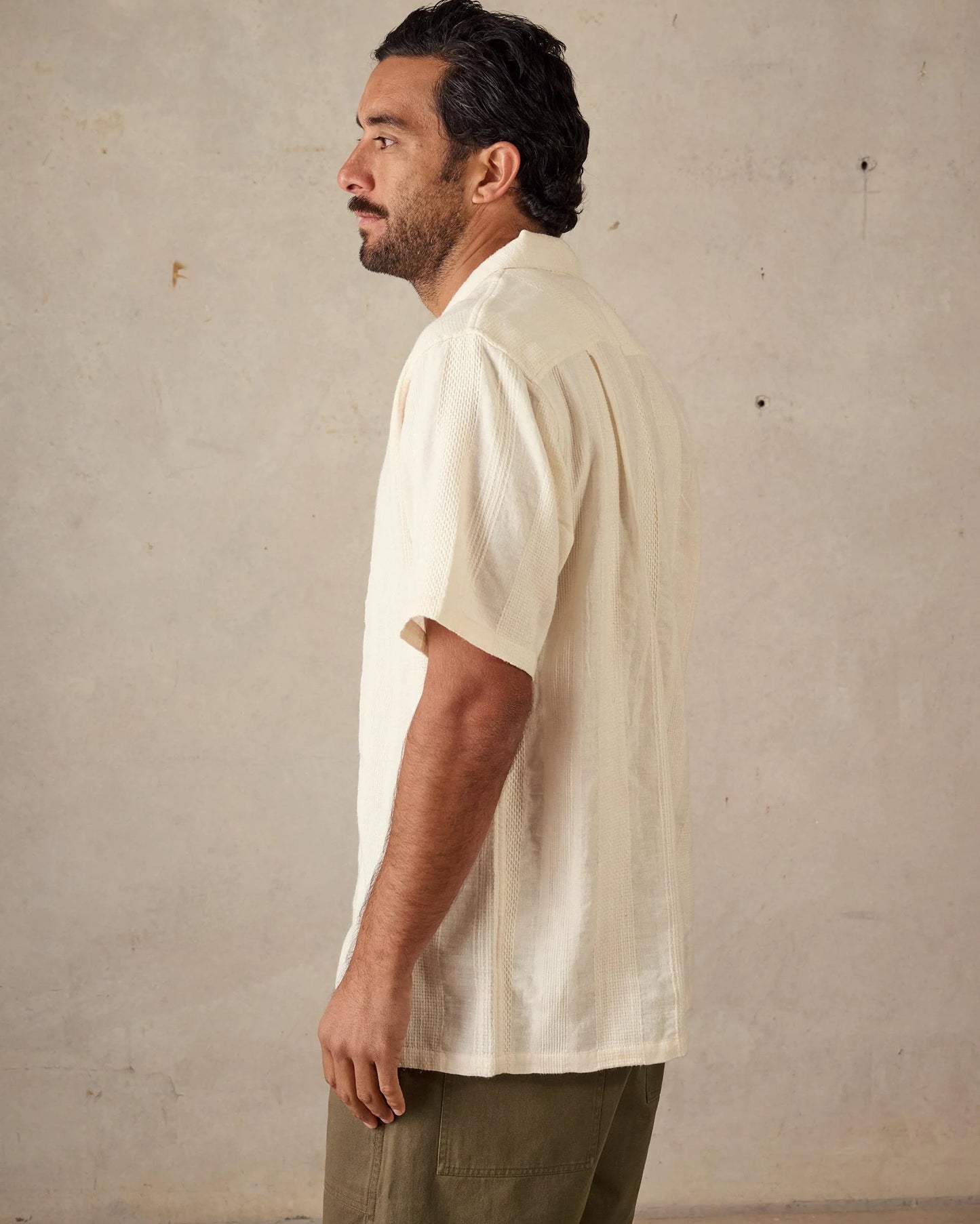 Holiday Collar Shirt - Chalk