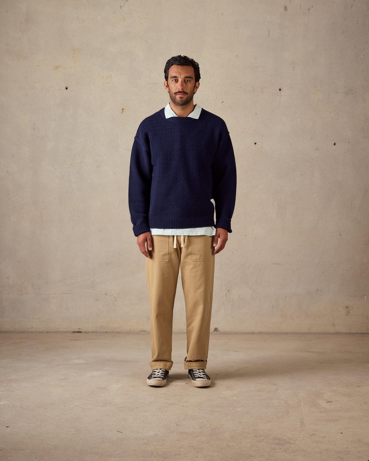 Twill Pants - Tan