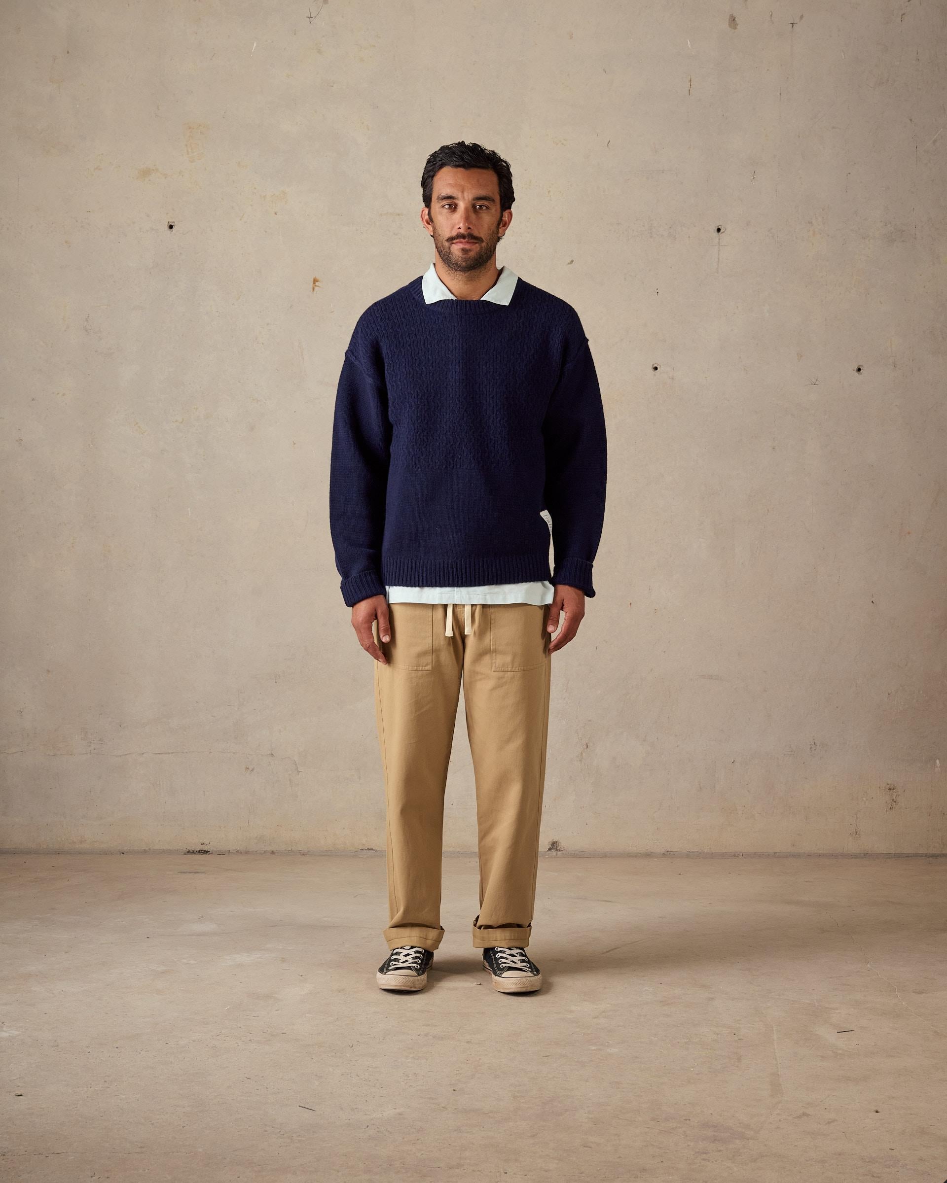 Twill Pants - Tan