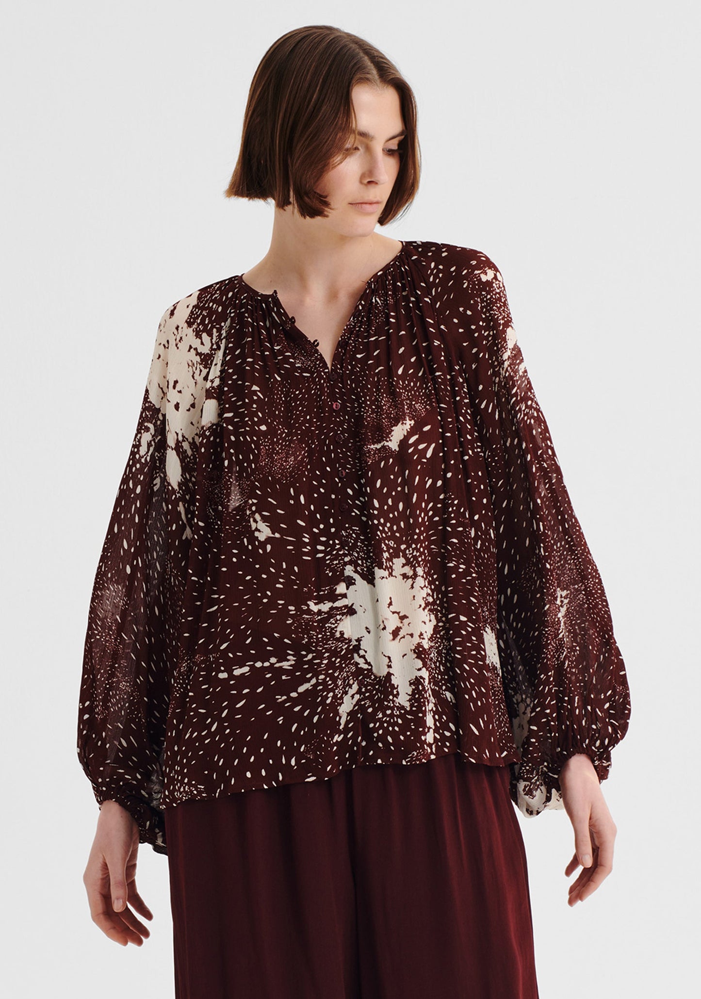 Florian Blouse - Pinot Print