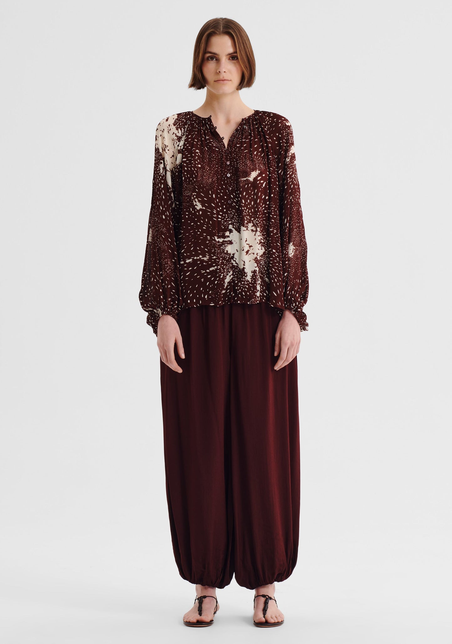 Florian Blouse - Pinot Print