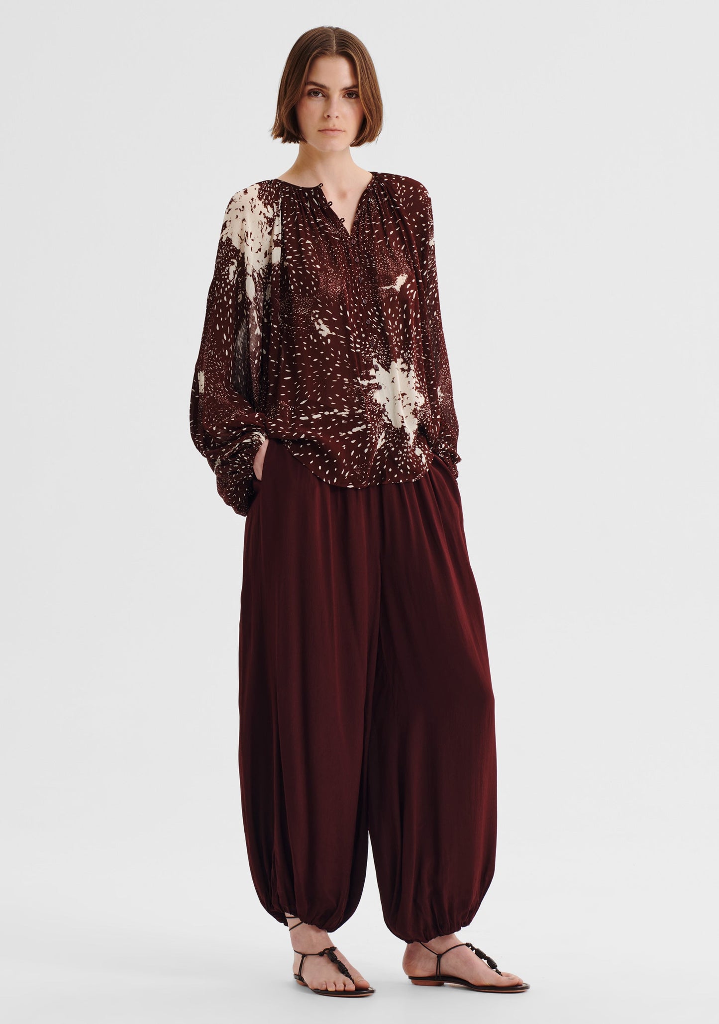 Florian Blouse - Pinot Print