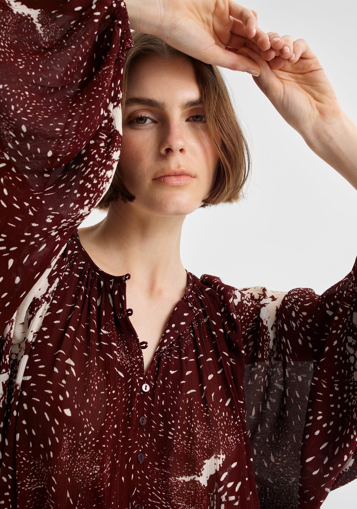 Florian Blouse - Pinot Print