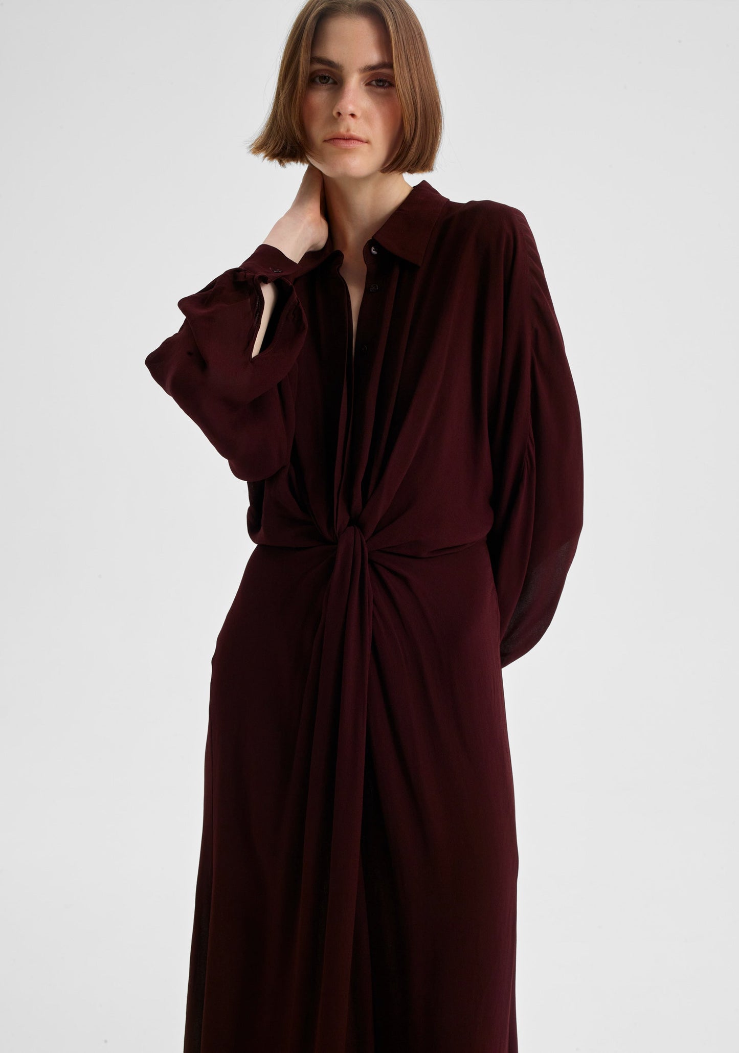 Florian Shirt Dress - Pinot