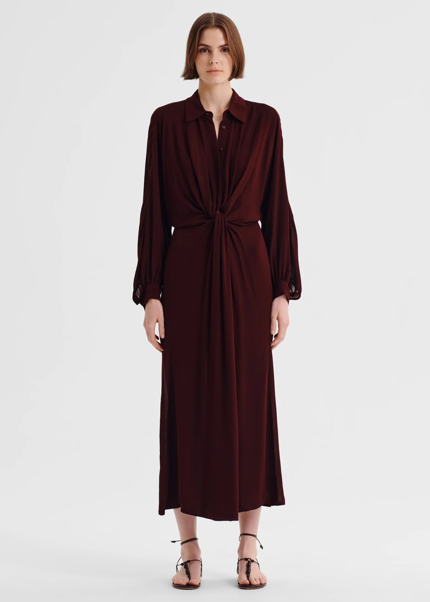 Florian Shirt Dress - Pinot