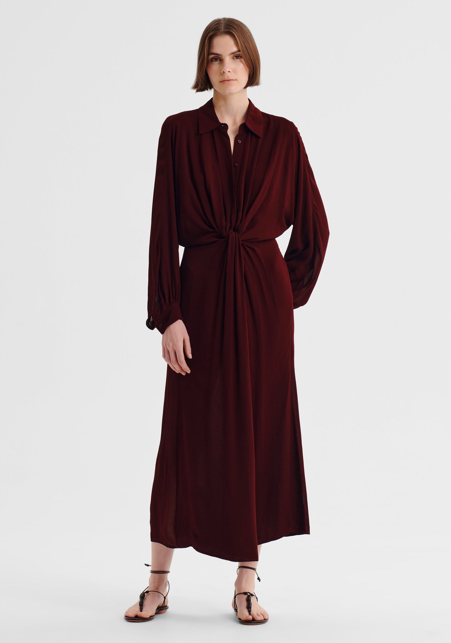 Florian Shirt Dress - Pinot