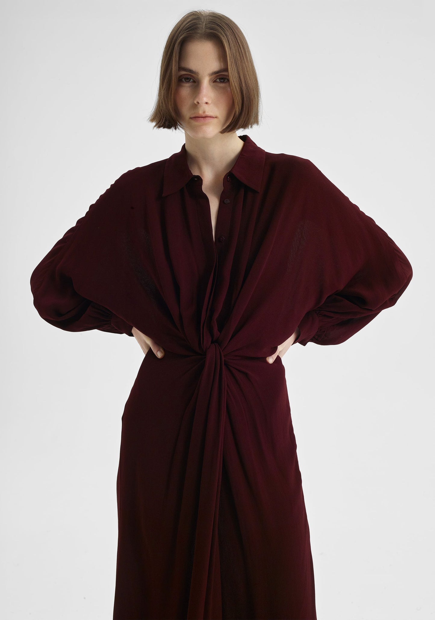 Florian Shirt Dress - Pinot