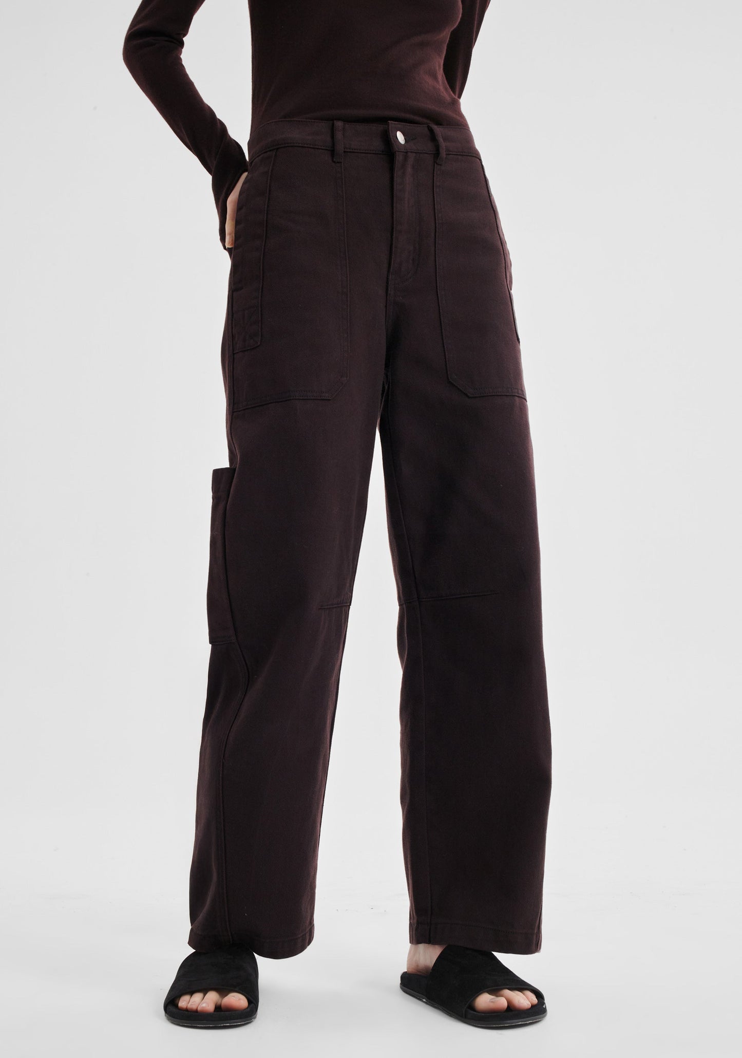 Jensen Denim Cargo Jean - Espresso