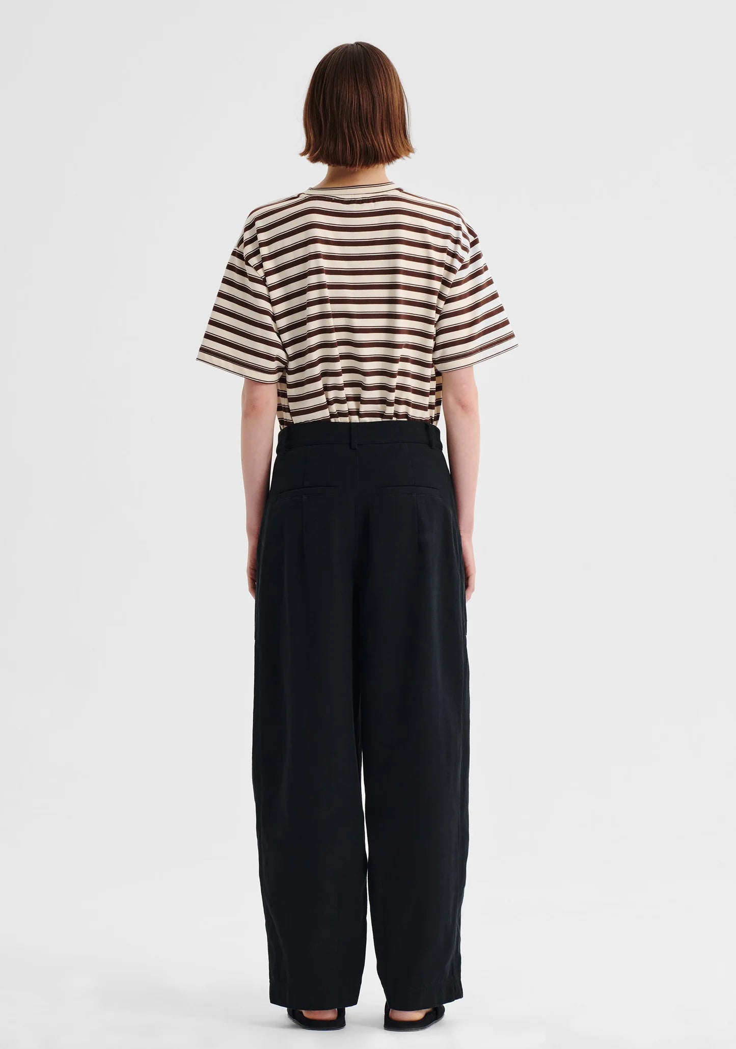 Jericho Stripe Tee - Expresso