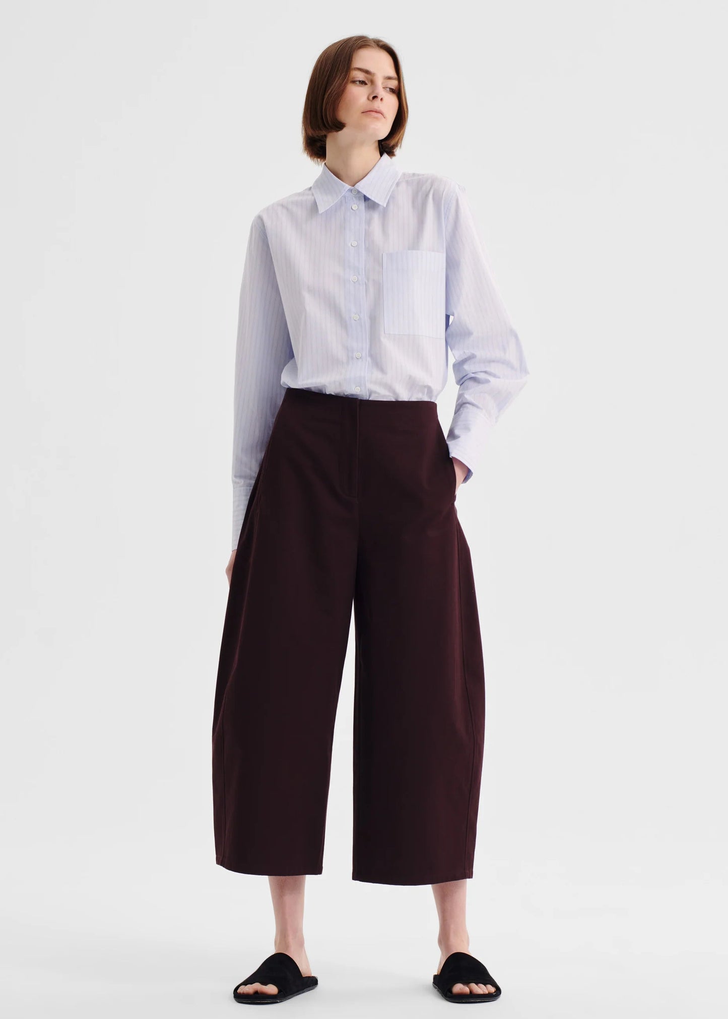 Jordan Crop Pant - Pinot